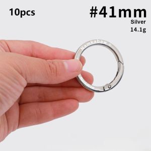 TANTUANG 4pcs Đen  Bạc Khóa móc dạng càng cua Hợp  kẽm 25/28/35/41mm Móc chìa khóa  Phụ Kiện Làm Trang Sức Tự Làm