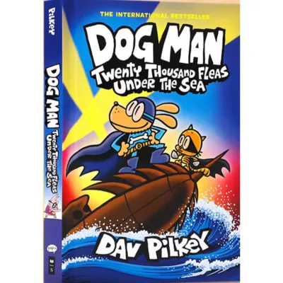 Dog Man Comics Series Childrens Collection 19 Books colored photocopy soft cover dogman