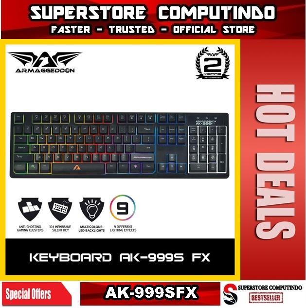 Armaggeddon AK-999 SFX - The Ultimate Gaming Keyboard