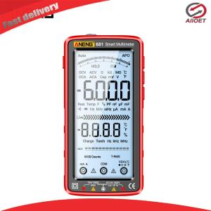【Alloet】 Rechargeable Electrical Multimeter with Anti-burn Safety Features True RMS Digital Multimeter for Precise Electrical Measurements
