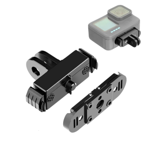 Rapid Installation Adapter With Magnetic Lock For 12 11 Action Cameras Includes Screwdriver Mounting Hardware