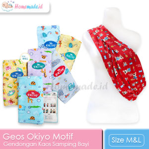 Geos Gendongan Kaos Instan Gendongan Bayi Sling Bayi Motif