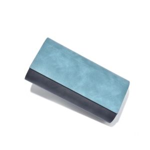 UNIITY PU Leather Double Eyeglasses Case Large Capacity Double Layer Eyeglasses Holder Fashion Waterproof Glasses Case Men