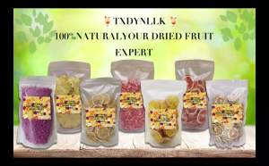 TXDYNLLK Freeze-Dried Diced Dragon Fruit 5.3oz(150g) Single Ingredient No Added Sugar Dragon Fruit Cubes for Drinks Dried Dragon Fruit Snack