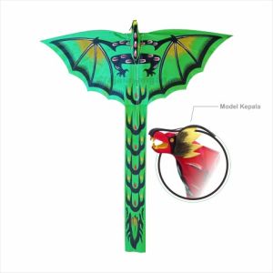 [ LIMITED EDITION ] LAYANGAN HIAS NAGA BONAR BERBAHAN KAIN BISA DILIPAT