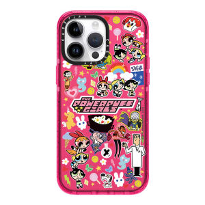 《KIKI》Original glitter CASE.TIFY Phone Case for iphone 14 14pro 14promax 12 12ProMax 13promax 13 case High-end shockproof hard case iPhone 11 case cartoon figure pattern Official New Design Style
