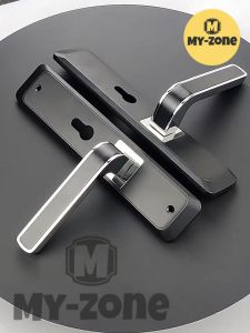 Myzone Alloy LOCK SET Silent Doorlock Door knob Hardware Doorknob for Main door 35-45mm Indoor Outdo【Fast Delivery】