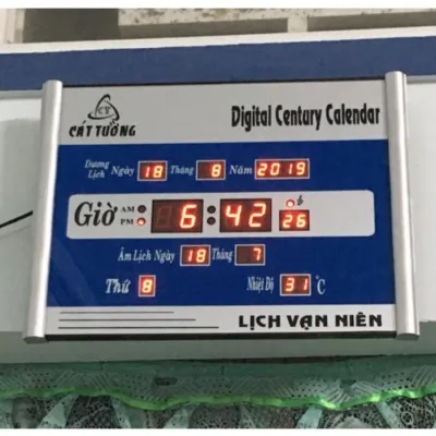 ĐỒNG HỒ LỊCH VẠN NIÊN ĐIỆN TỬ