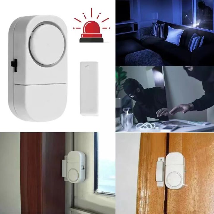 Timy# Security Window Door Burglar Alarm Bell Anti-theft Wireless