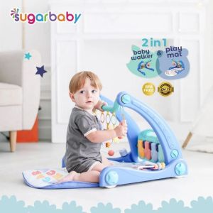 Sugar Baby 2in1 Walker And Playmate Sugarbaby Alat Bantu Jalan Bayi dan Alas Main Playmat Bayi