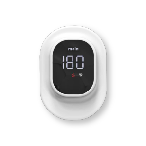 Mola UV Toothbrush Sanitizer - Kills 99.9% Bacteria and Viruses | Wall-mounted Toothbrush Holder