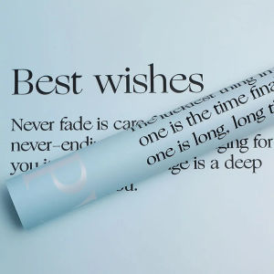 20 LEMBAR Kertas Buket Bunga Bicolor Cellophane Dua Warna Flower Wrapping Paper KB6133