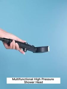 หัวฝักบัวปรับได้ 5 โหมด ประหยัดน้ำ หัวฝักบัวแรงดันสูง แบบพกพา สเปรย์แขวน อุปกรณ์ห้องน้ำ