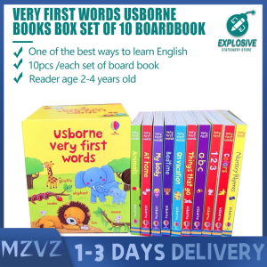 Usborne My First Word Book 10 little books vocabulary toddler reading language