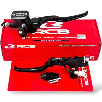 RCB Master Brake Pump Set E3 / E2 Lever Left Right Clutch Cable Universal