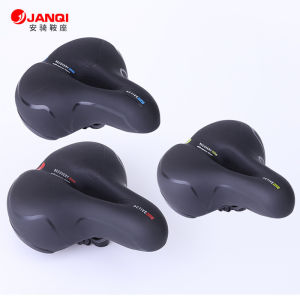 SG Local Stock | Fast Delivery | Bicycle Seat Bicycle Saddle Mountain Bike Seat Big Butt Soft Durable Breathable Anti Slip Memory Foam Padded Leather Wide with Reflective strip Waterproof