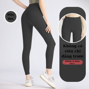 Quần tập yoga nữ JUYI quần legging thể thao gym chạy bộ đạp xe cao cấp mềm mịn co giãn thoáng khí
