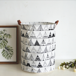 【Ready Stock】Cloth Large-Capacity Waterproof Folding Dirty Cloth Laundry Basket