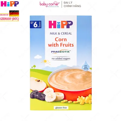 [Chính Hãng] Bột Ăn Dặm HiPP Organic Nhiều Vị Cho Bé Từ 4 Tháng Hộp 250g