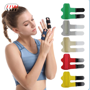 CCW 1PCS Pain Relief Trigger Finger Fixing Splint Straighten Brace Adjustable Sprain Dislocation Fracture Finger Splint Corrector Support