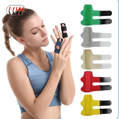 CCW 1PCS Pain Relief Trigger Finger Fixing Splint Straighten Brace Adjustable Sprain Dislocation Fracture Finger Splint Corrector Support