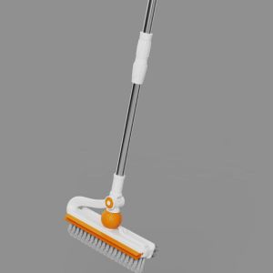 Bàn chải vệ sinh khe hở bóng gôn đa chức năng cho không gian sàn phòng tắm và chật