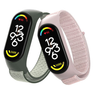 Bracelet for xiaomi mi band 7 Strap Nylon Sport loop watch Belt Mi band 7 Wristband for xiaomi Mi band 7 Bracelet