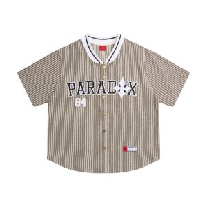 Áo sơ mi PARADOX BASEBALL 84 JERSEY SHIRT cotton poly PARADOX SM5P0714