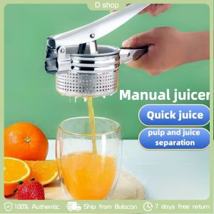 Food-Grade Stainless Steel Potato Ricer Fruit Masher Juicer Easy To Clean Large Capacity