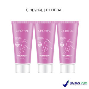[3PCS] Bpom Cindynal Hair Removal Cream 60g Perontok Bulu Permanen