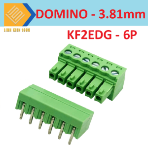 KF2EDG 3.81mm chân cong 6P