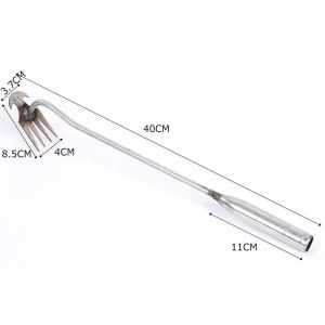 DỤNG CỤ LÀM VƯỜN  CÀO CỎ BẰNG THÉP NHIỀU RĂNG -LUMBL