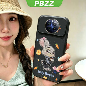 PBZZ Case for realme 11 pro plus 5g 11 pro 5g phone casing Softcase Silicone shockproof Cover new design aesthetic cute rabbit black for boys KNTZ3