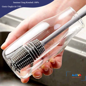 MoonBrush Sikat Botol Gelas Silicone Brush - MCX02 - Gray
