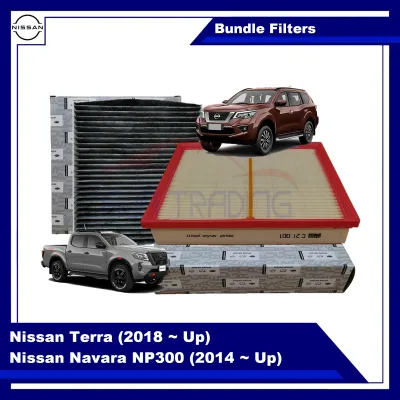 Combo Air Filter and Cabin Filter for Nissan Terra (2018 - Up) Nissan Navara NP300 (2014 - Up)