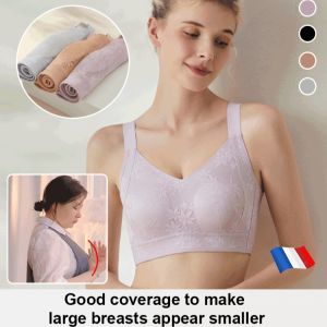 [Mengecilkan Payudara] Bra Tanpa Kawat Busa Tipis Bahan Seamless Bra Busa Push Up Penekan