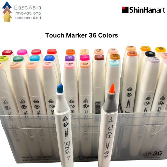 ShinHan Art Touch Twin Marker 36 Colors Set Lazada PH