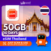 eSIM Thailand DTAC Dtac Qr Code Esim Sim Card - Lazada