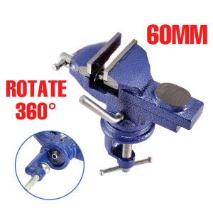 Table Vise Heavy Duty Mechanic Clamp-on Table Vise 360 Degree Swivel Base