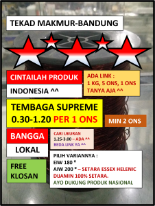 Kawat Tembaga Supreme - EIW 0.30-1.20 - Per 1 ons - Kawat Gulung Dinamo Trafo - Komponen & Asesoris Elektronik