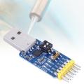 CP2102 USB-TTL Bộ chuyển đổi USB sang Serial 6 trong 1 usb-uart/RS485/232 TTL-RS232/485 232 đến 485 Module truyền thông nối tiếp. 