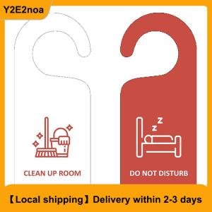 【Local shipping】 Do Not Disturb Door Sign Hanging Sign Shop Pendant Room Cleaning Double-sided Door Tags For Club Cafe Hotel