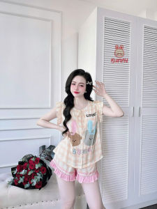 Set Đùi Cánh Tiên cổ tròn vải Lụa Latin mềm mịn thoáng mát có 2 phom (dưới 58kg & dưới 68kg)