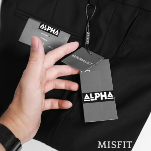 Quần Tây nam MISFIT co giãn nhẹ đứng form quần Âu nam chất tốt chuẩn form ôm chuẩn dáng MIS01