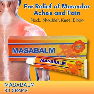 Masabalm 30g Fast Relief Balm for Muscle & Joint Pain Exp 01/2027