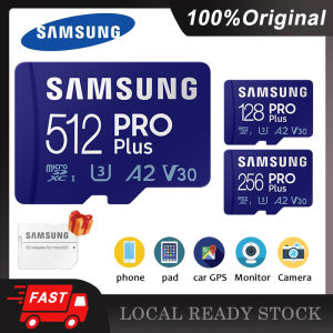 Samsung Memory card pro plus mirco sd card 128 256 512gb TF card for all android phone dashcam camera CCTV pad class10 SDXC