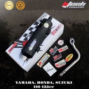 Knalpot Standar Racing BTECH Full set MOTOR VARIO125/150 BEAT SCOOPY MIO VARIO
