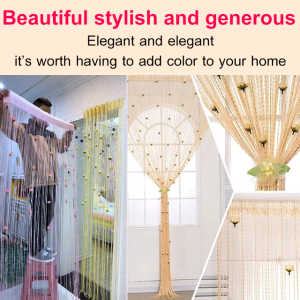 Beauty Salon Line Curtain Partition Rose Curtain Door Curtain Beauty Salon Line Curtain Door Curtain