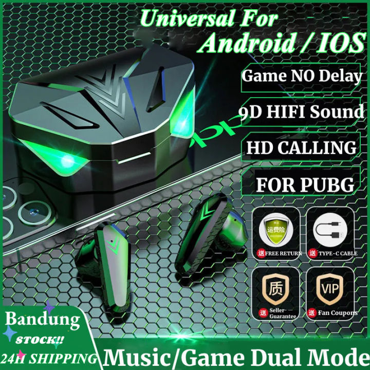 Game/Music Dual Mode TWS Wireless Headphones Bluetooth Earphones