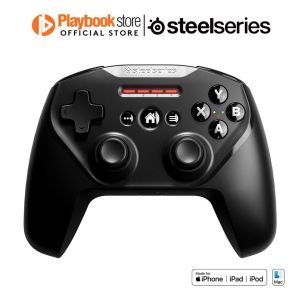 SteelSeries Nimbus+ Bluetooth Wireless Gaming Controller for Apple (69089)